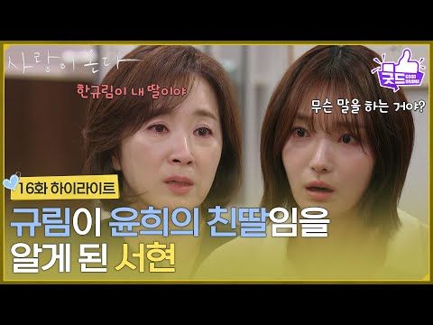 [Episode 16 Highlight] "Get out right now": Lee Joo-yeon finds out Ahn Hee-yeon is Yoon Yoo-sun's...