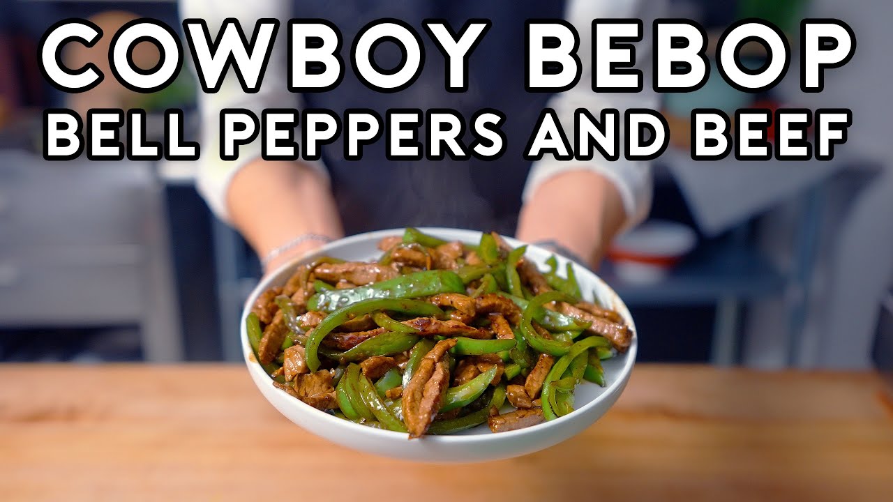 Bell Peppers and Beef from Cowboy Bebop | Anime with Alvin | Babish Culinary Universe