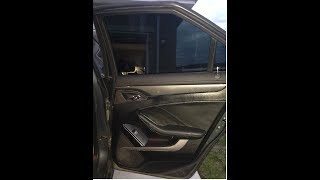 Cadillac CTS Interior Color Change Pt.7 (Rear Door Transformation)