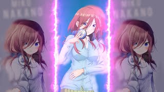 PRESET ALIGHT MOTION ANIME 🥰 JEDAG JEDUG 3D || DJ THE SPECTRE ALAN WALKER🎶 || MIKU NAKANO🔥