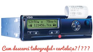 How to download the tachograph and tachograph card 🚚🚛🚀