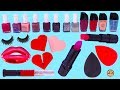 Dollar Tree Store Nail Polish + Lipstick Makeup Haul - Valentines Beauty 2020 Video