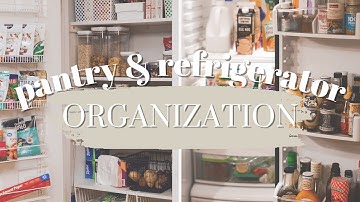 2023 pantry organization ideas | refrigerator clean and declutter | relaxing clean with me