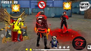 Random Noob🤯 Prank With Cute🗿 Girl || Lone Wolf मे आ गया V Badge🎯 Youtuber🥰 Garena Free Fire🥵
