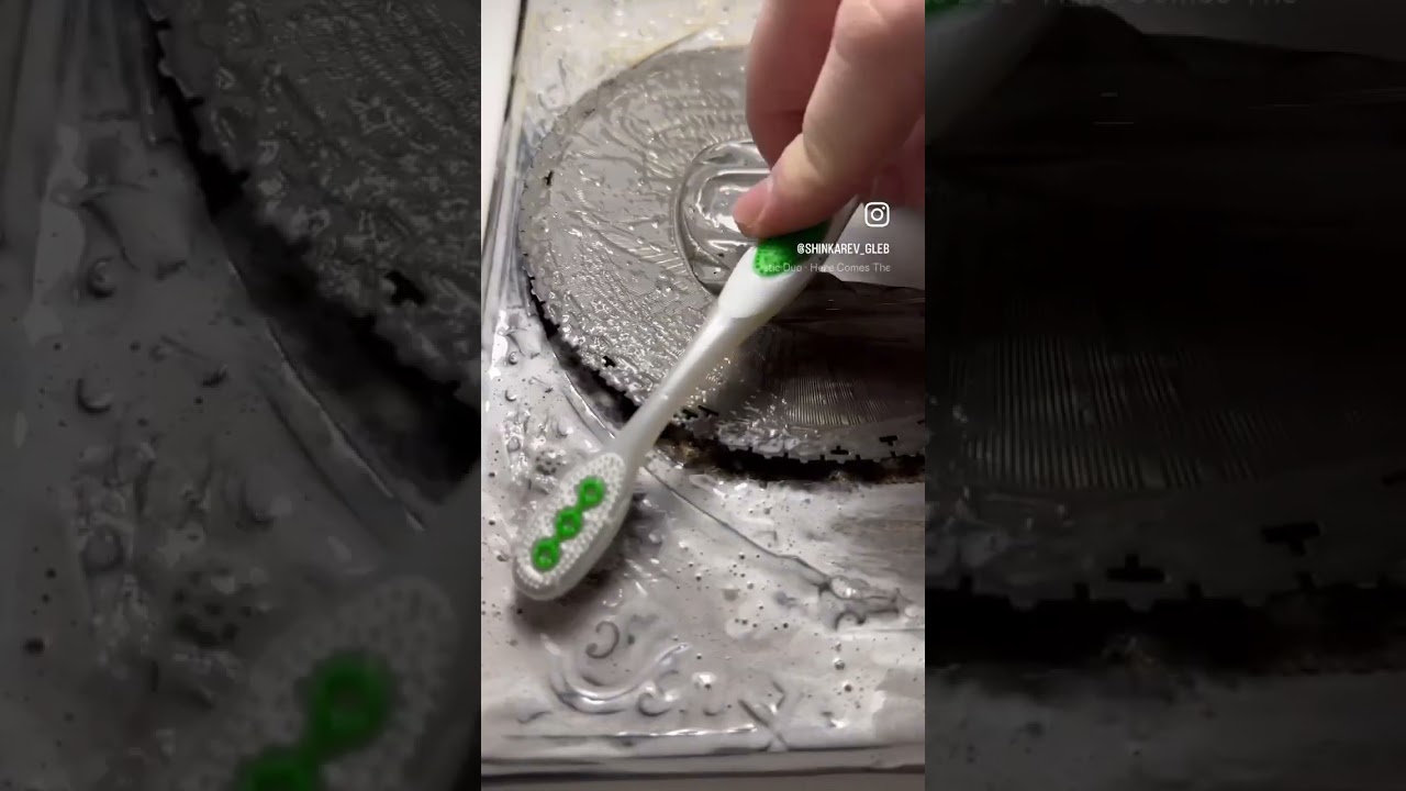 Реставрация. Чистка оклада. Как очистить металл. 