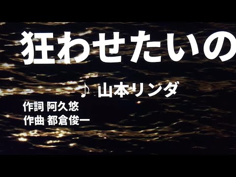 【歌ってみた】【男性キー：原曲キー】狂わせたいの　山本リンダ - 西郷隆盛