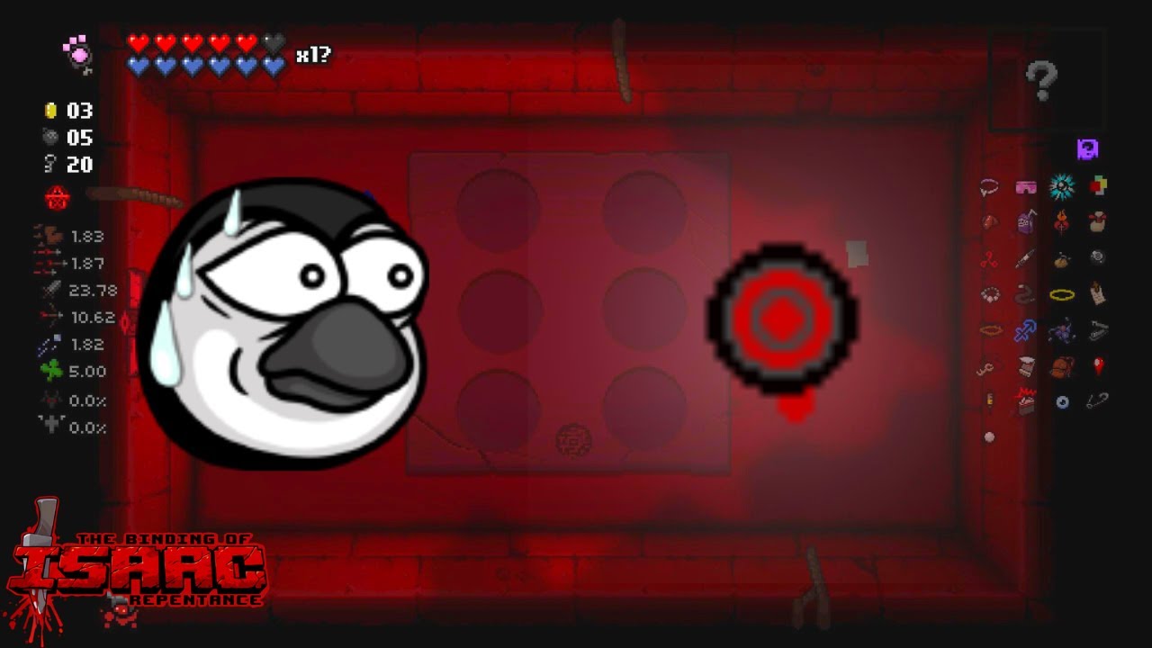 I finally used a D6 room... The Binding of Isaac Repentance YouTube