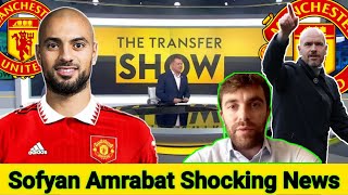 🛑Wow!✅ Fiorentina chief provides Sofyan Amrabat transfer update as Man Utd yet to make an offer