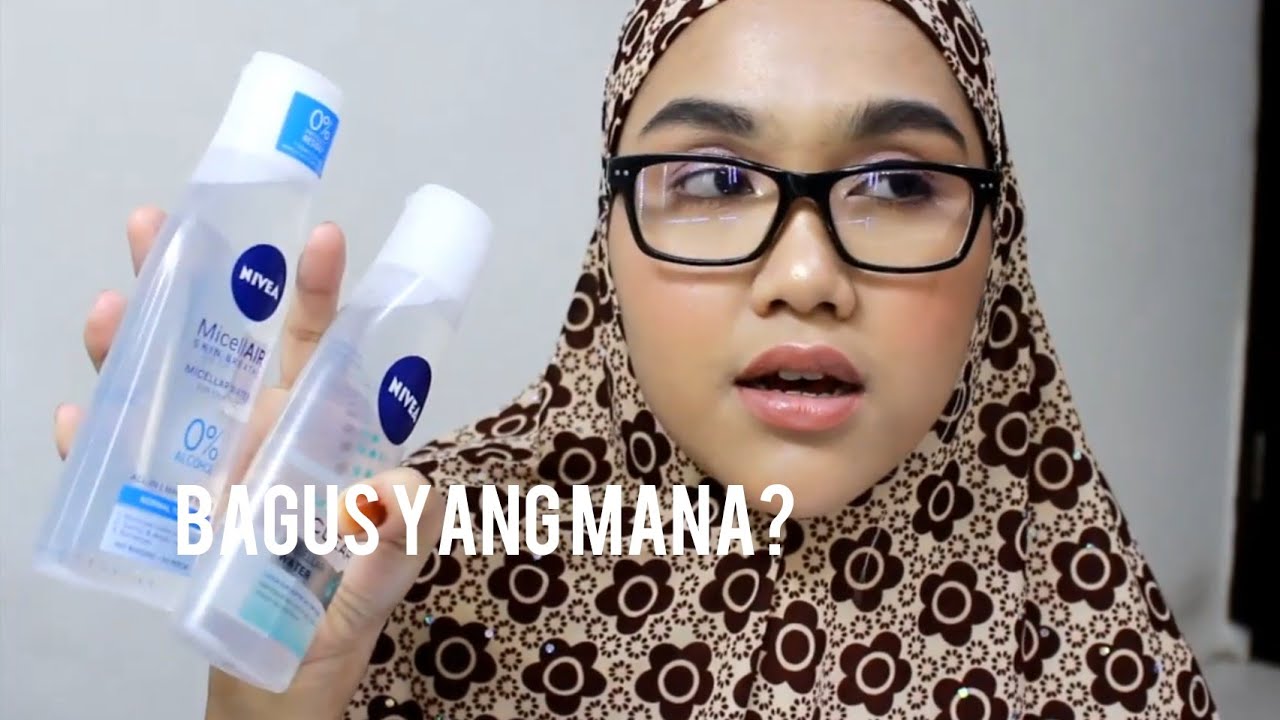 micellar water loreal NIVEA MICELLAR WATER VS. NIVEA MICELLAR AIR❀