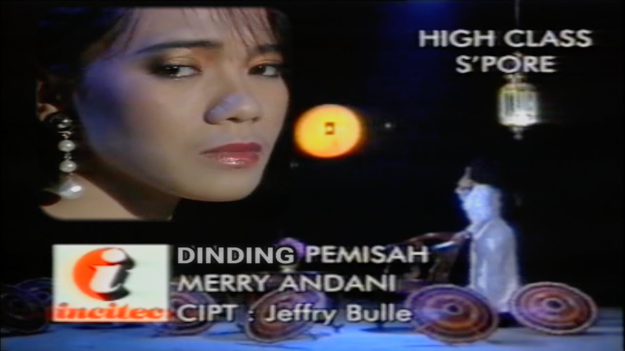 Merry Andani - Dinding Pemisah ( Original Video HD ) 1993
