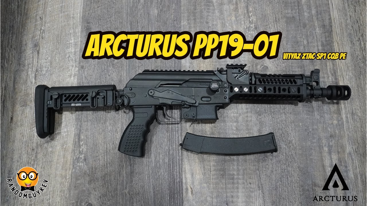 Arcturus PP19-01 Vityaz Ztac SP1 CQB PE