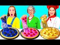 自分 vs おばあちゃんの料理チャレンジ | 簡単なキッチンのコツ TeenChallenge