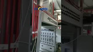 Automatic baling machine double-unit for cotton #machine #machinery #baler