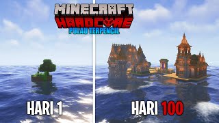 100 Hari di Minecraft Hardcore Pulau Terpencil