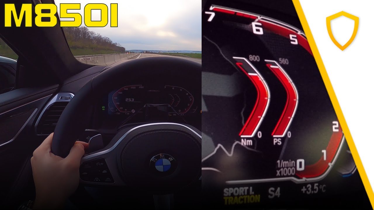 BMW M850i xDrive Coup?? (2021) - No Speed Limit | GPS | VMAX - YouTube