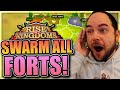 Double rallies and swarms fort burning party day 2 storm of stratagems kvk in rise of kingdoms