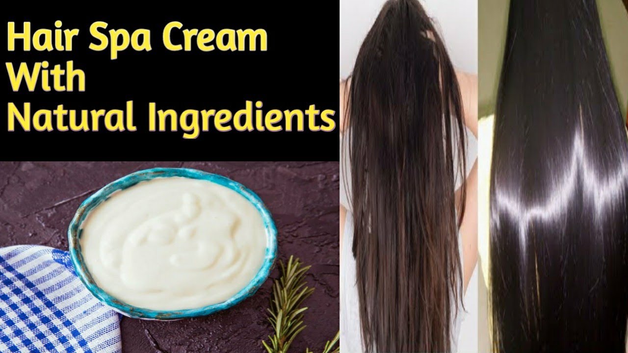 DIY hair Spa Cream with natural ingredients/ How to make Hair spa cream
