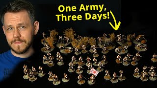 I painted a whole Army in 3 Days! Bolt Action 3rd Edition Army Project