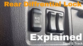 How to use R/D Lock? [Rear Diffrential Lock] screenshot 5