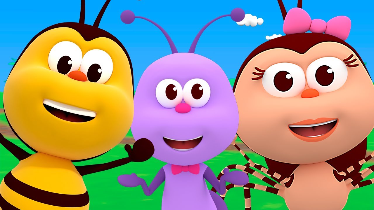 Con la A A A - La Araña y Más Canciones de Bichitos | Bichikids
