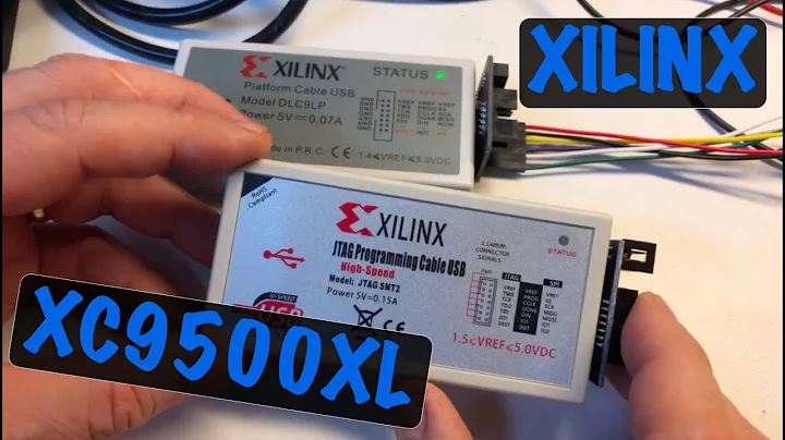 Xilinx XC9500XLをプログラミング