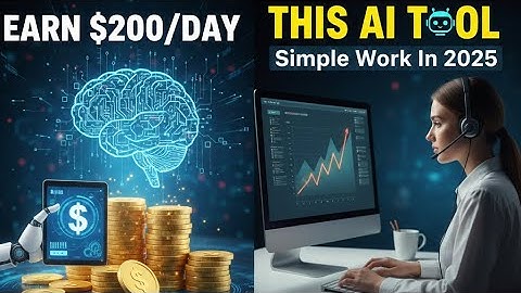 Make $200/Day With FREE AI Tools Easiest Online Income Method of 2025 