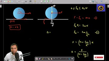 Jee Advanced 2021 Solution, Rotational Dynamics Problem