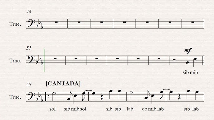 ORIGINAL Canção da Infantaria, Dobrado, Sheet music for Trombone,  Euphonium, Tuba, Flute piccolo & more instruments (Mixed Ensemble)