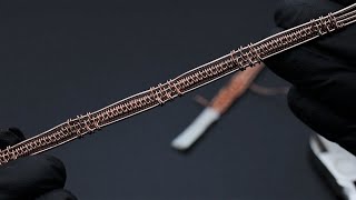 WIRE WEAVING TUTORIAL-SOUMAK PATTERN