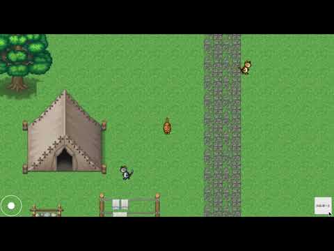 【Unityで2DRPG】 猫の冒険 20201103プレイ動画