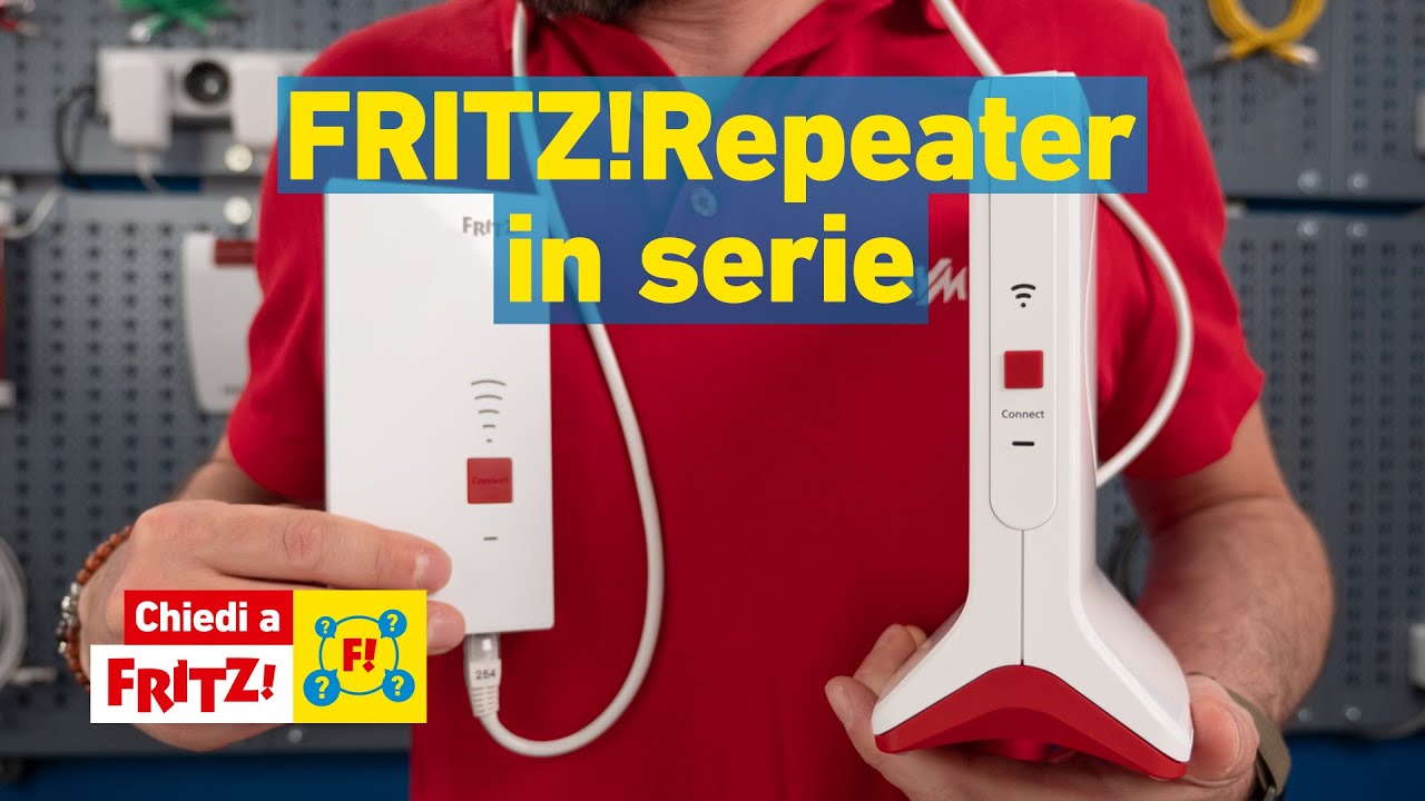 FRITZ!Repeater in serie  Chiedi a FRITZ! 01 