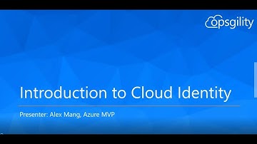 Introduction to Cloud Identity
