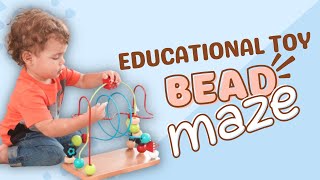 Fun and Educational Toy Just For Your Kid! - Bead Maze Set Review