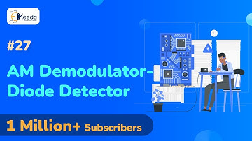 AM Demodulator Simple diode detector-Amplitude Modulation and Demodulation-Communication Engineering