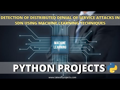 Detection of Distributed Denial Of Service Attacks In SDN Using Machine Learning Techniques