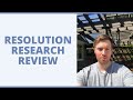 Resolution Research Review - How Much Can You Earn On Here?
