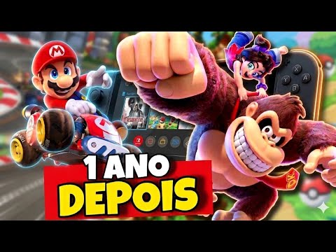 OS 10 MELHORES JOGOS DO PRIMEIRO ANO DO NINTENDO SWITCH 2