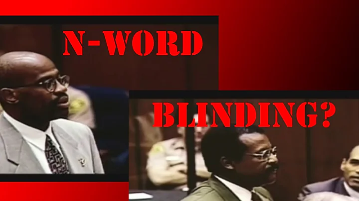 Chris Darden "N-Word Is A Filthy Word" + Cochran's angry response
