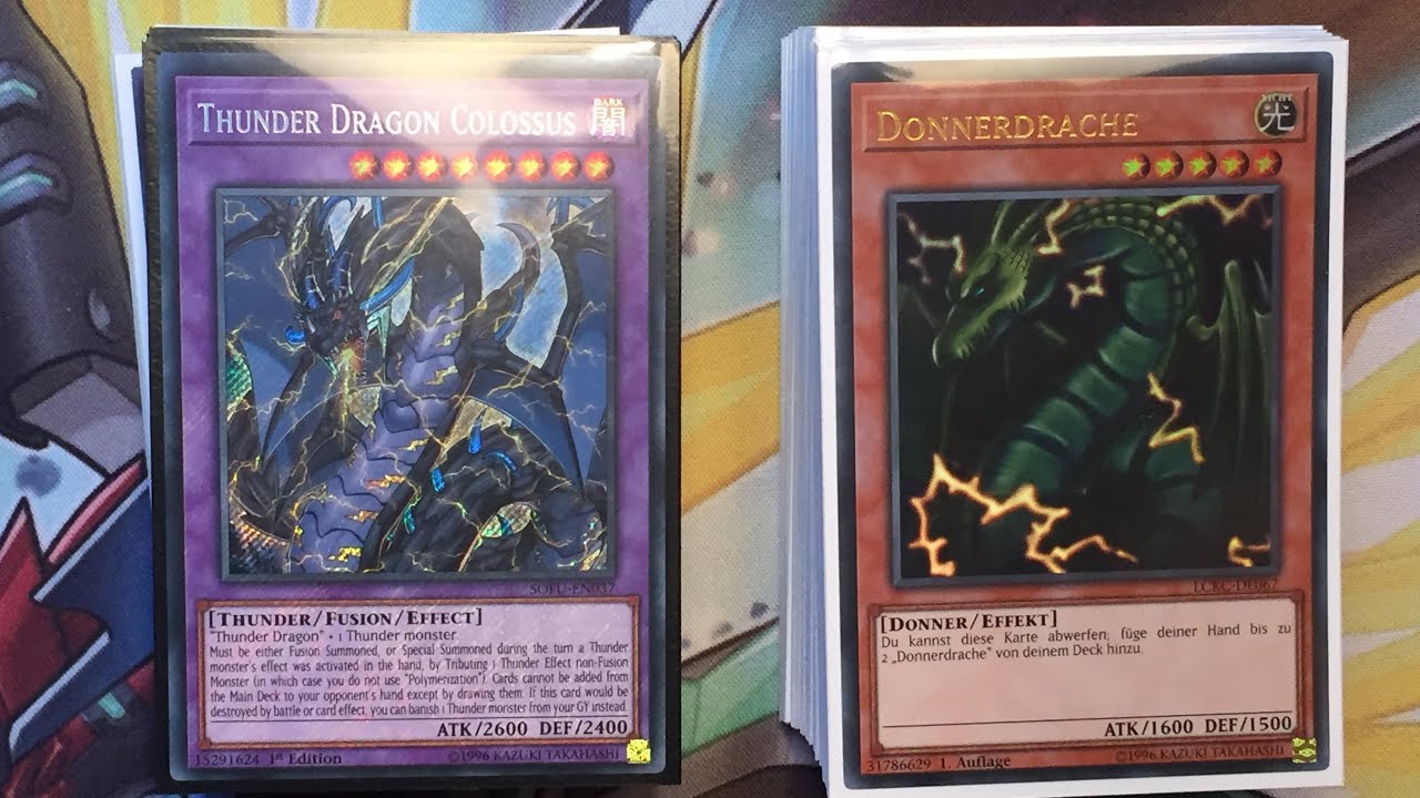 Pure Thunder Dragon Deck Profile September 2019