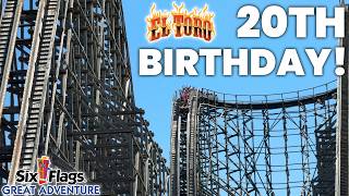El Toro's 20TH BIRTHDAY at Six Flags Great Adventure! | Vlog 6/12/26