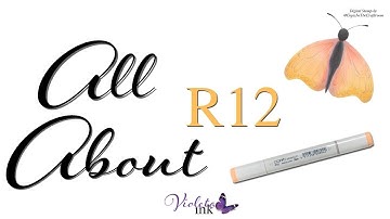 All About Copic Marker R12 | Violeta-Ink.com