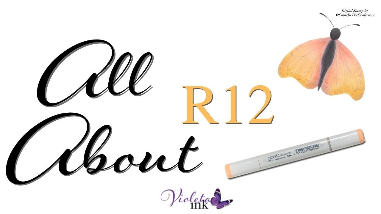 All About Copic Marker R12 | Violeta-Ink.com