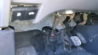 2009 To 2024 Nissan Nv200 Obd2 Obdii Connector Port Location - Use With Scan Tool Check Dtc Codes