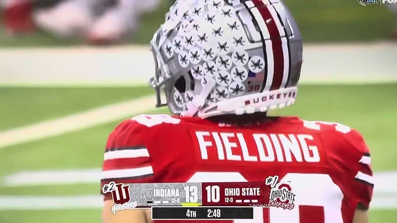 Ohio State Missed Field Goal VS Indiana