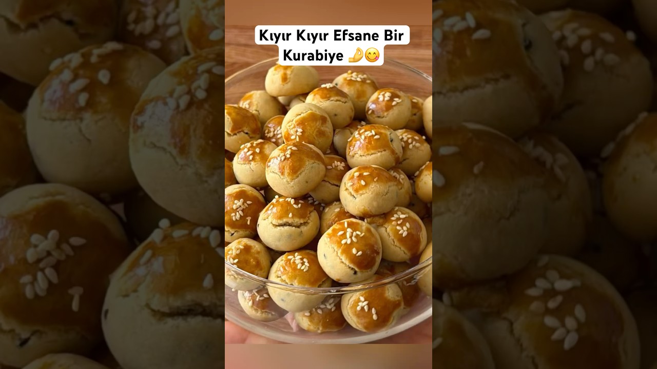 Kıyır Kıyır Efsane Bir Kurabiye 🤌😋 #kurabiye #kurabiyetarifleri