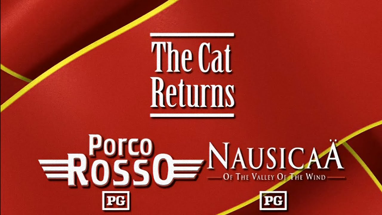 Studio Ghibli Triple Feature - DVD Trailer (Upscaled HD) (2005  