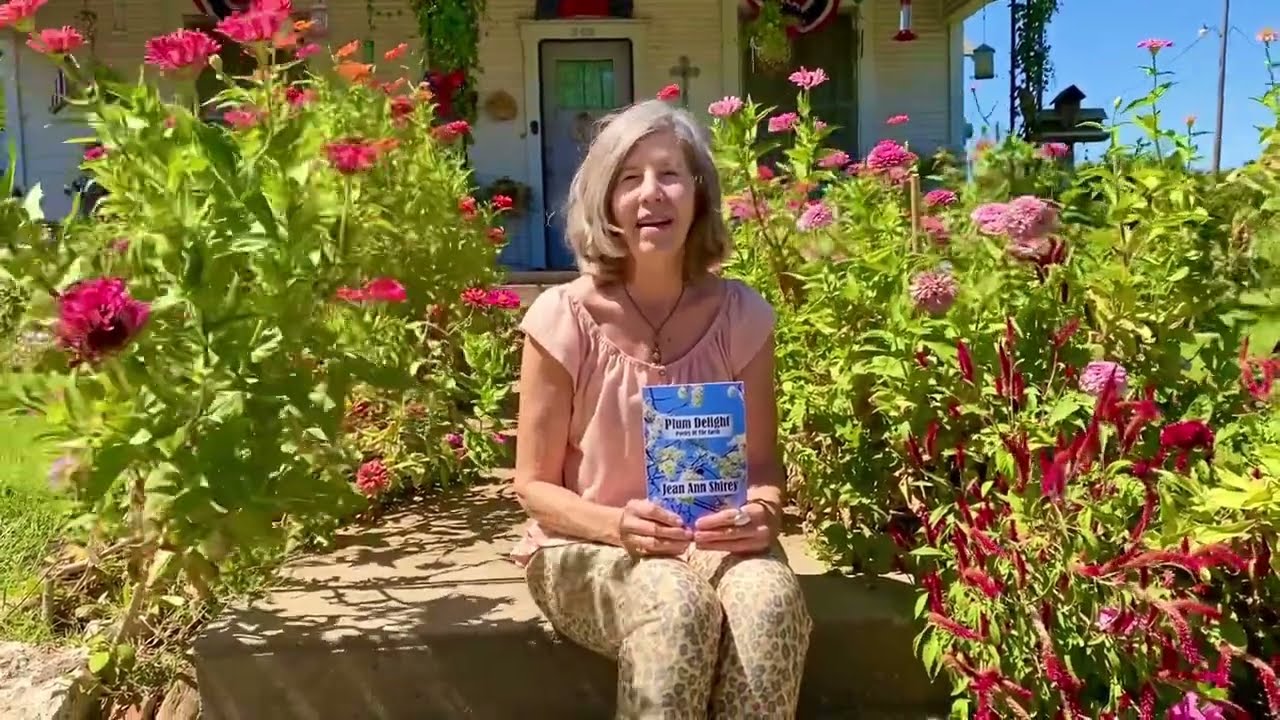 Author, Jean Ann Shirey, reads from Plum Delight: Poetry of the Earth.