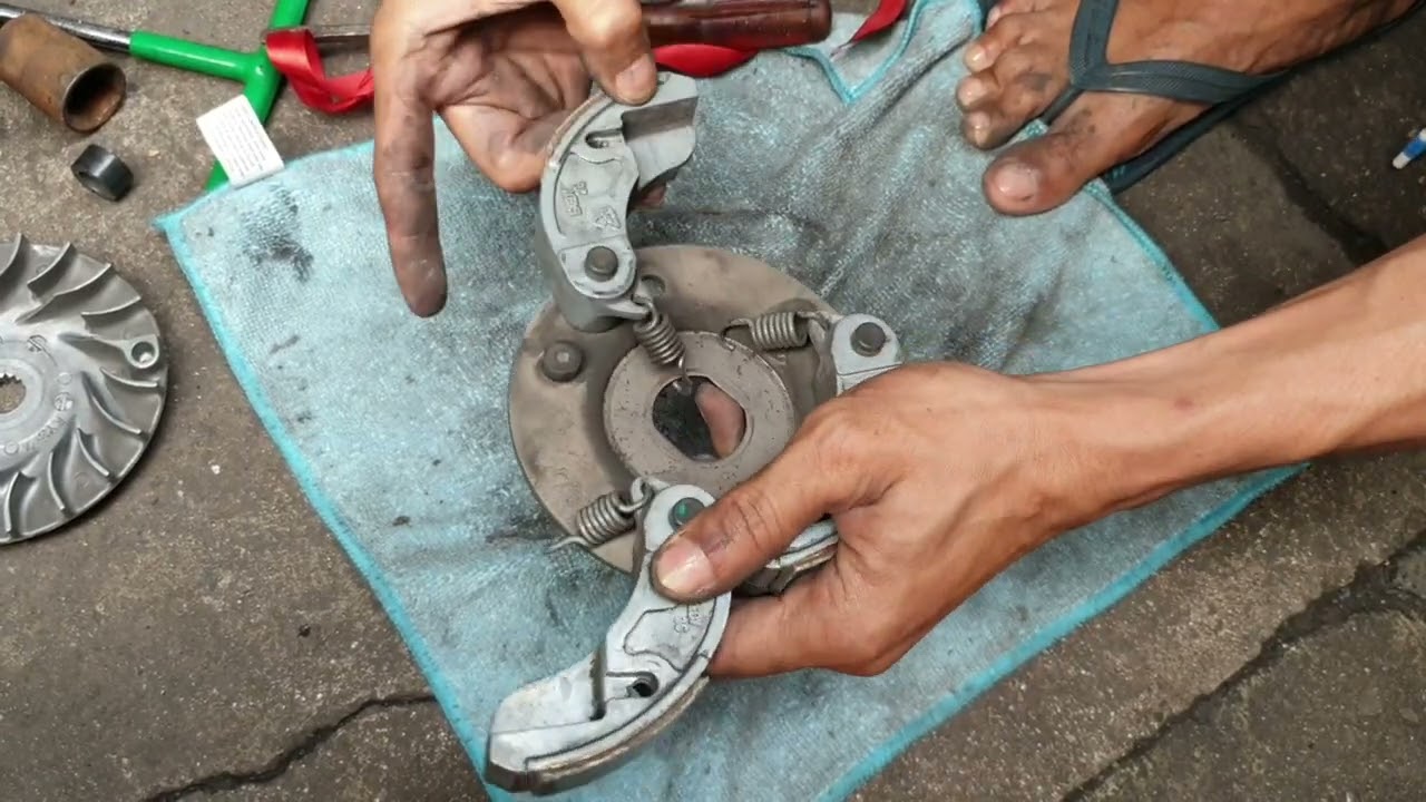 CVT cleaning Mio Soul I 125(Linis Pang-gilid)