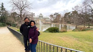 Prati & Jit exploring the El Retiro Park in Madrid, Spain