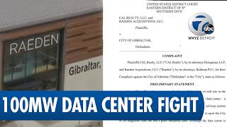 Data center developer sues Gibraltar over moratorium halt